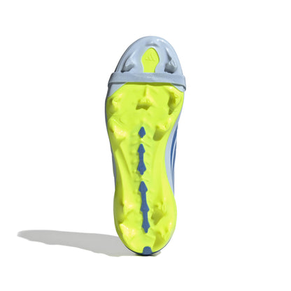 adidas Predator Elite Fold-Over Tongue FG Kids - Crystal Sky / Ray Blue / Team Solar Yellow 2