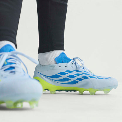 adidas Predator Elite FG - Crystal Sky / Ray Blue / Team Solar Yellow 2