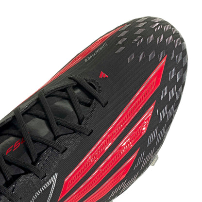 adidas F50 Elite FG - Core Black / Lucid Red / Core Black