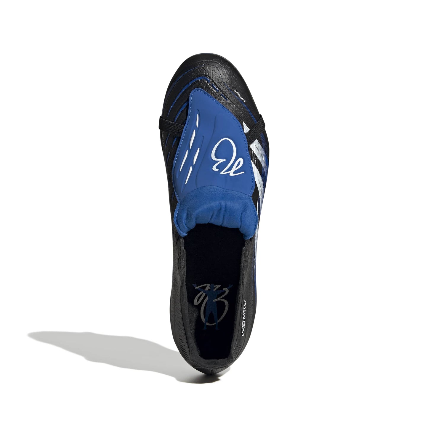 adidas Predator League FT FG - Core Black / Cloud White / Glow Blue