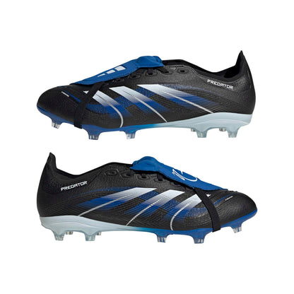 adidas Predator League FT FG - Core Black / Cloud White / Glow Blue