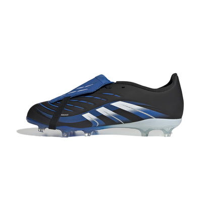adidas Predator League FT FG J JB - Core Black / Cloud White / Glow Blue