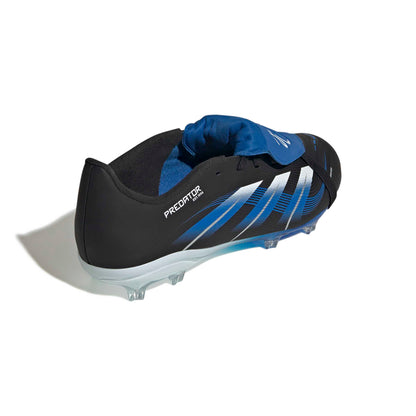 adidas Predator League FT FG J JB - Core Black / Cloud White / Glow Blue