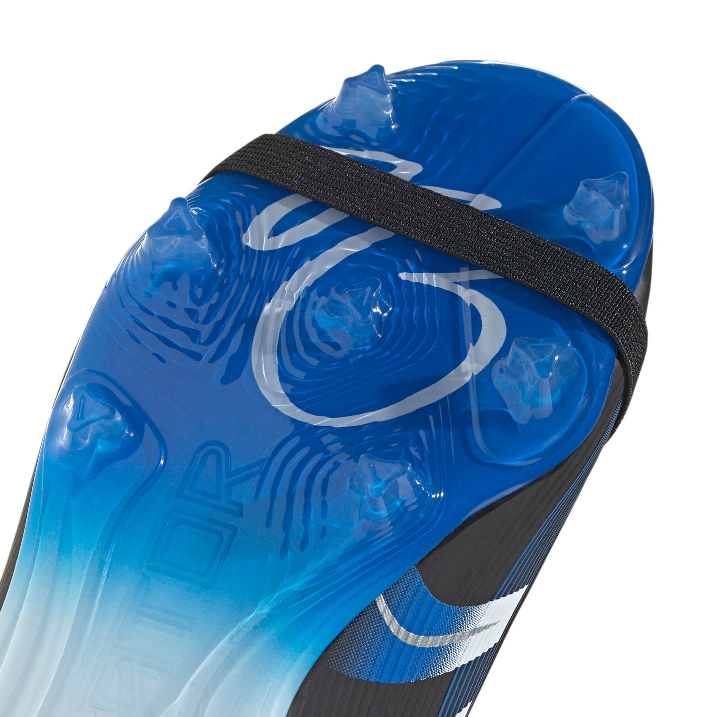 adidas Predator League FT FG J JB - Core Black / Cloud White / Glow Blue