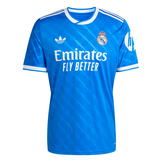 adidas Real Madrid 25-26 Third Jersey - Bluebird