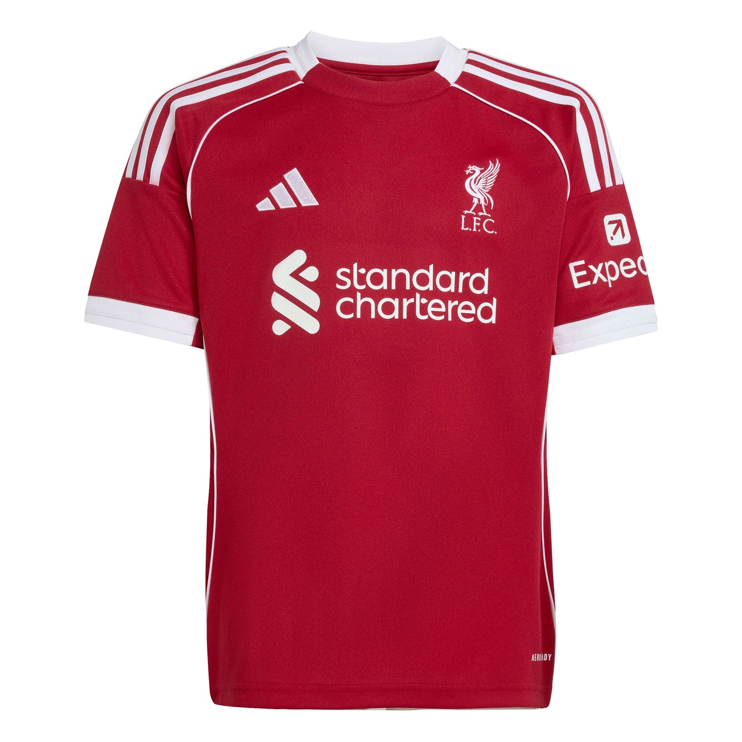 adidas Liverpool FC 25-26 Kids Home - Strawberry Red