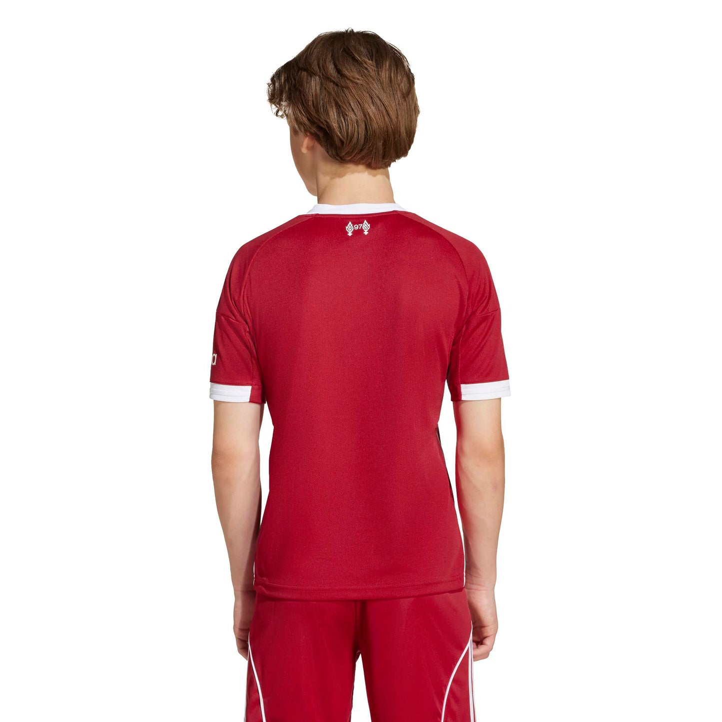 adidas Liverpool FC 25-26 Kids Home - Strawberry Red
