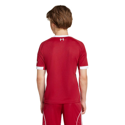 adidas Liverpool FC 25-26 Kids Home - Strawberry Red