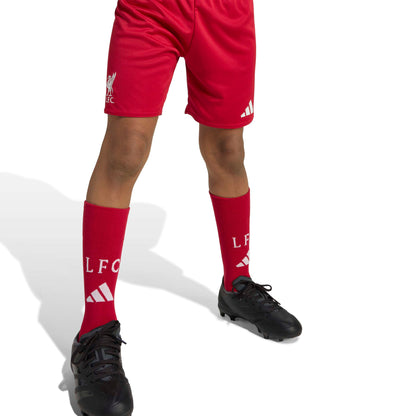 adidas Liverpool FC 25-26 Home Mini Kit - Strawberry Red