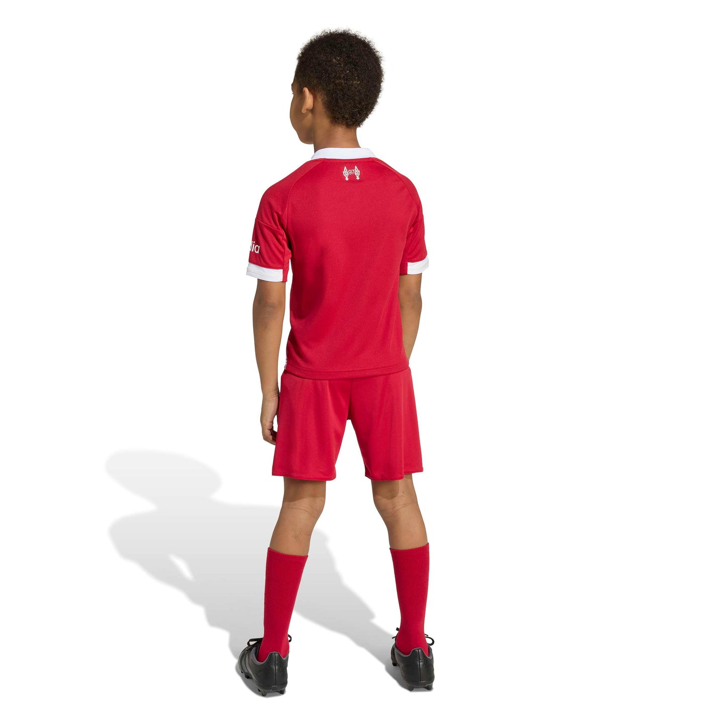 adidas Liverpool FC 25-26 Home Mini Kit - Strawberry Red
