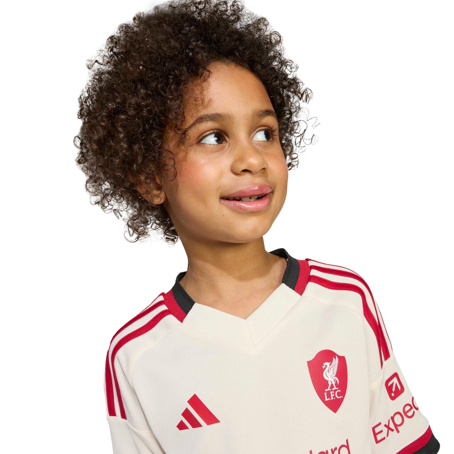 adidas Liverpool FC 25-26 Kids Mini Away Kit - Wonder White