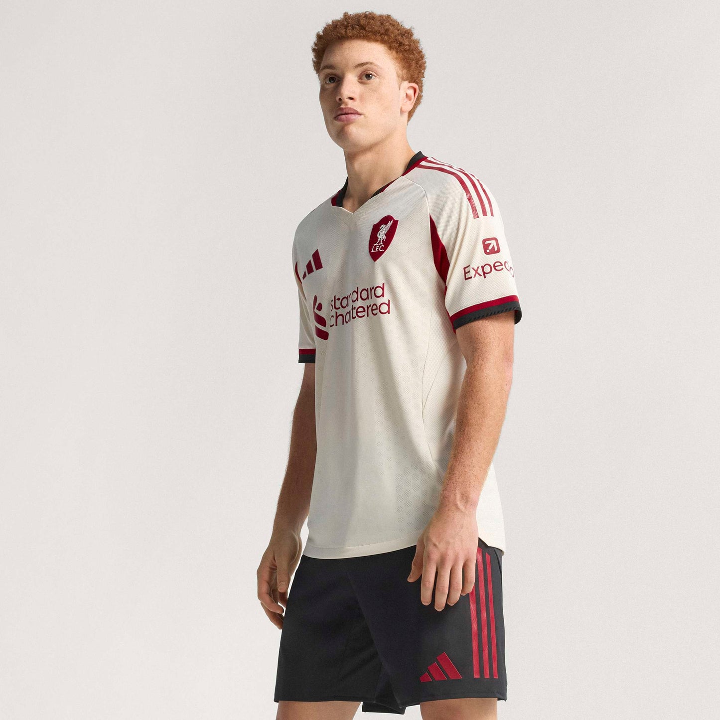 adidas Liverpool FC 25-26 Authentic Away Jersey - Wonder White