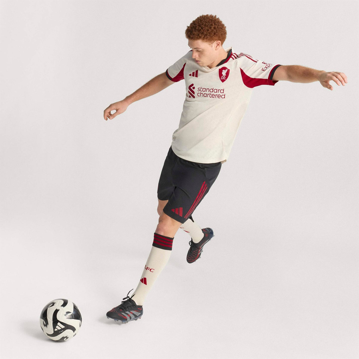 adidas Liverpool FC 25-26 Authentic Away Jersey - Wonder White