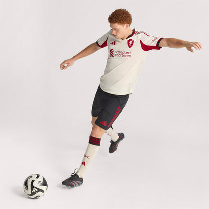 adidas Liverpool FC 25-26 Authentic Away Jersey - Wonder White