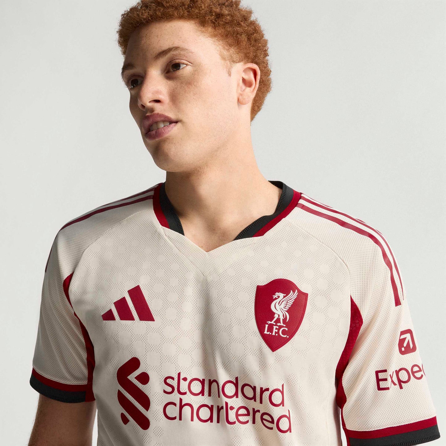 adidas Liverpool FC 25-26 Authentic Away Jersey - Wonder White