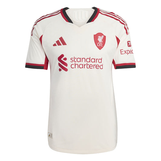 adidas Liverpool FC 25-26 Authentic Away Jersey - Wonder White