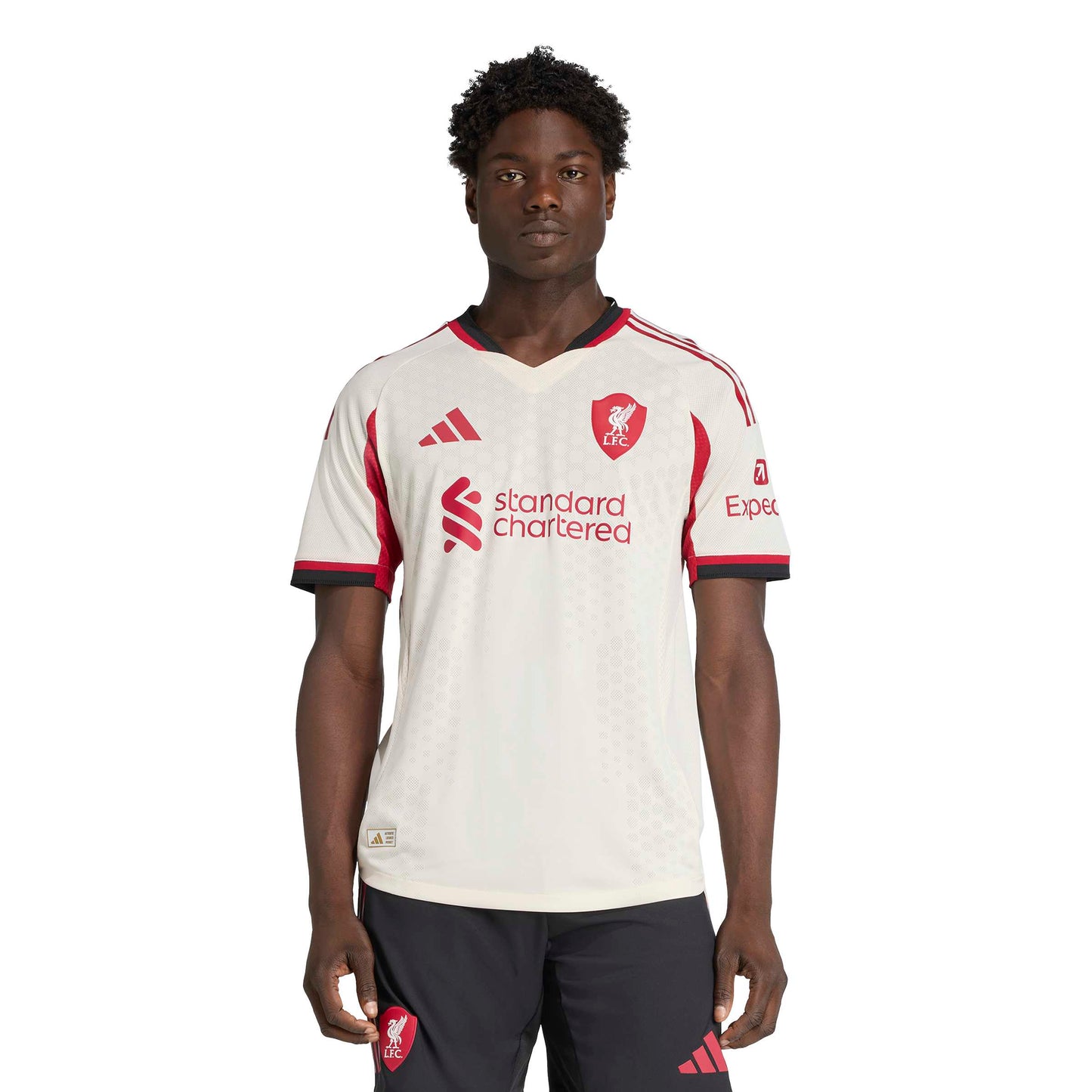 adidas Liverpool FC 25-26 Authentic Away Jersey - Wonder White