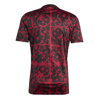 adidas Liverpool FC 25-26 Pre-Match Jersey - Black / Pure Ruby