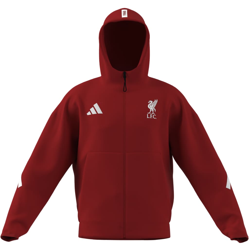 adidas Liverpool FC Z.N.E. Anthem Jacket - Strawberry Red – Soccer