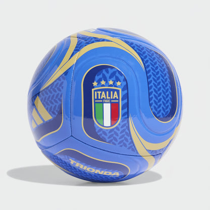 adidas Italy Home Club Ball - Hi-Res Blue / Victory Blue / Hazy Beige