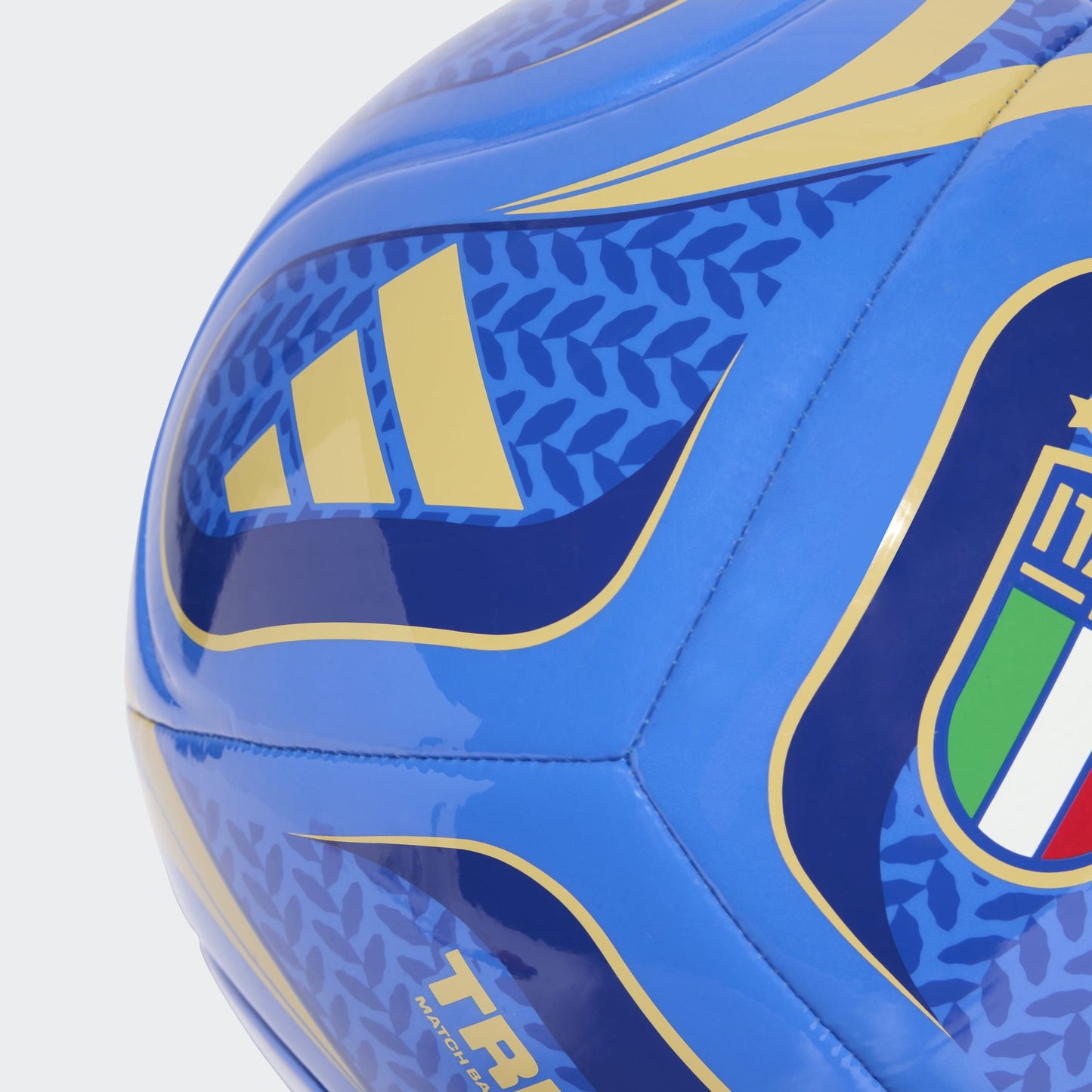 adidas Italy Home Club Ball - Hi-Res Blue / Victory Blue / Hazy Beige