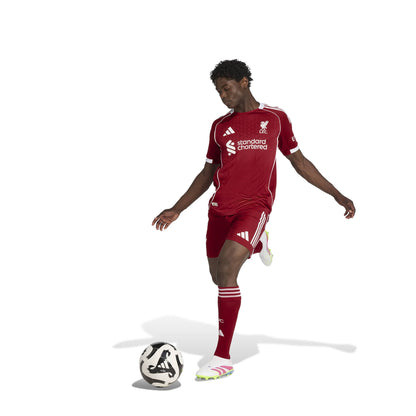 adidas Liverpool FC 25-26 Authentic Home - Strawberry Red