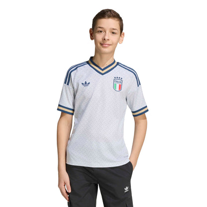 adidas Italy 26 Away Kids Jersey - Aeroblue