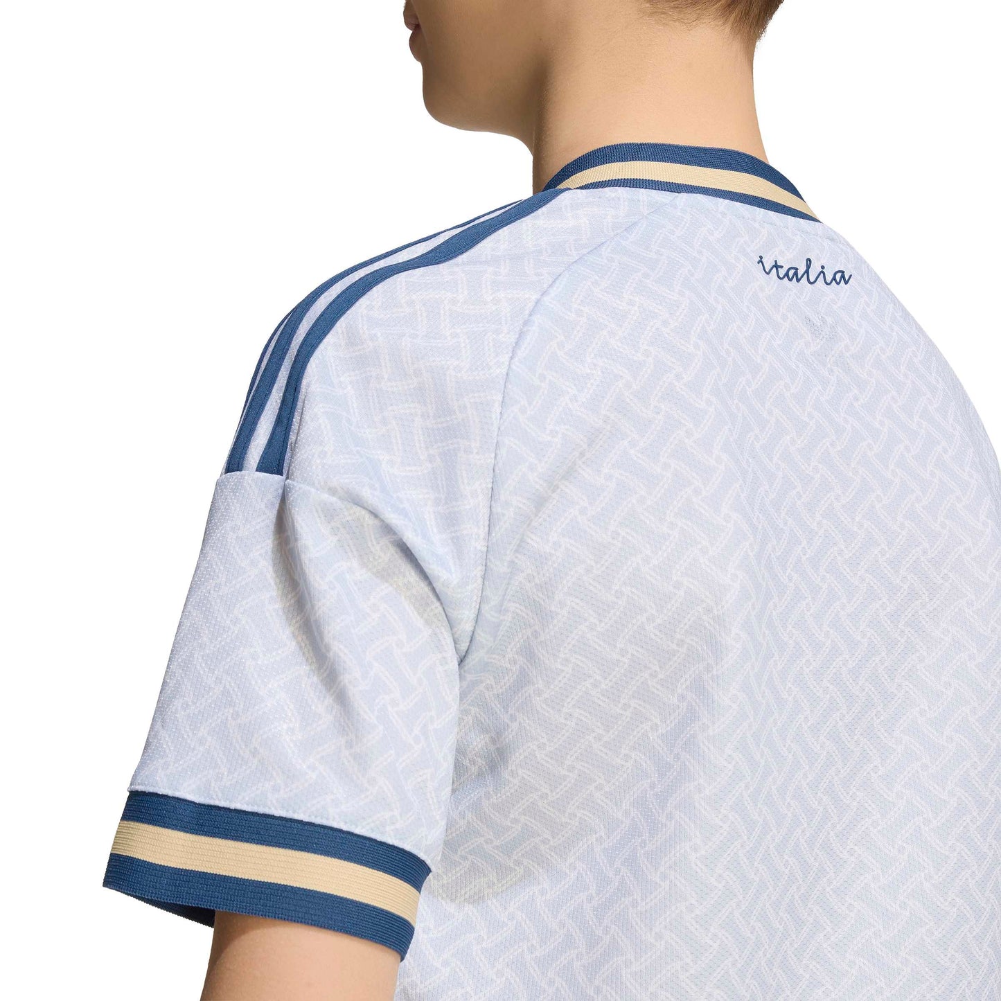 adidas Italy 26 Away Kids Jersey - Aeroblue