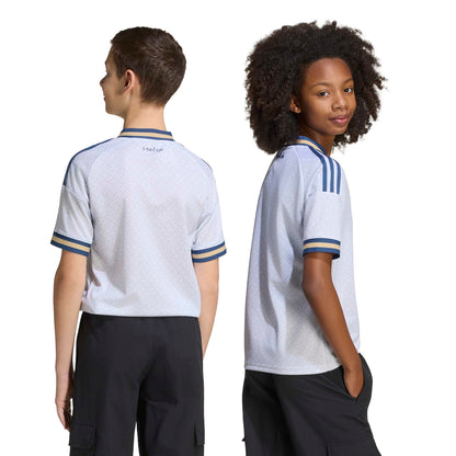 adidas Italy 26 Away Kids Jersey - Aeroblue