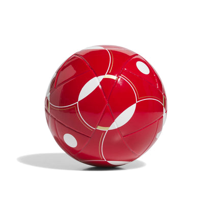 adidas Liverpool FC Mini Club Ball - Strawberry Red / White / Bold