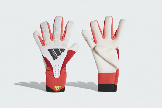 adidas Predator Goalkeeper Glove Pro - White / Lucid Red / Black4068812003455