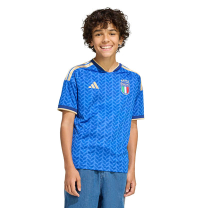 adidas Italy 26 Home Jersey Kids - Bold Blue