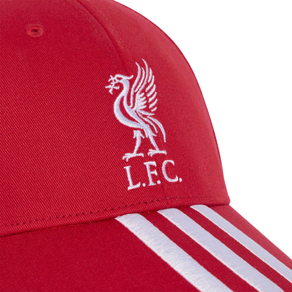 adidas Liverpool FC Baseball Cap - Strawberry Red / White