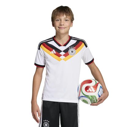 adidas Germany 26 Home Jersey Kids - White