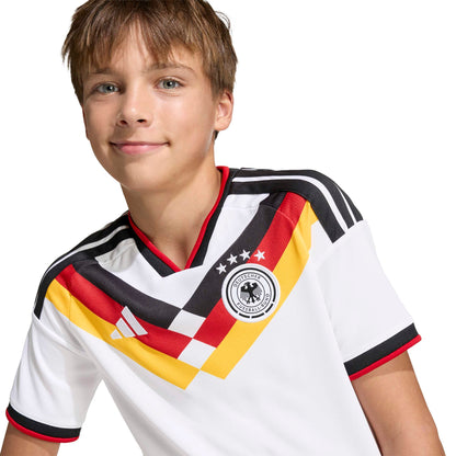 adidas Germany 26 Home Jersey Kids - White