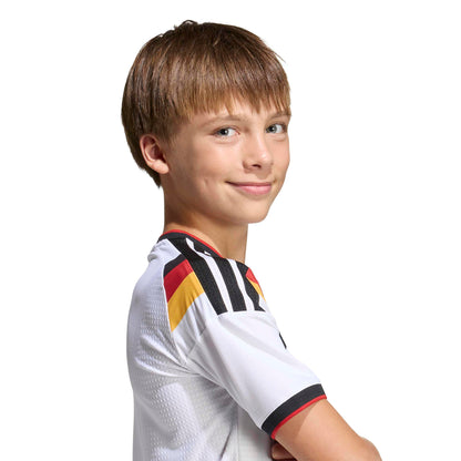 adidas Germany 26 Home Jersey Kids - White