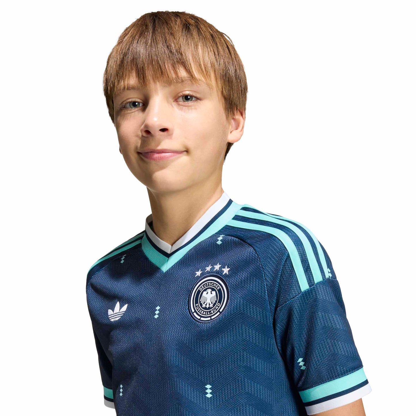 adidas Germany 26 Away Jersey Kids - Collegiate Navy