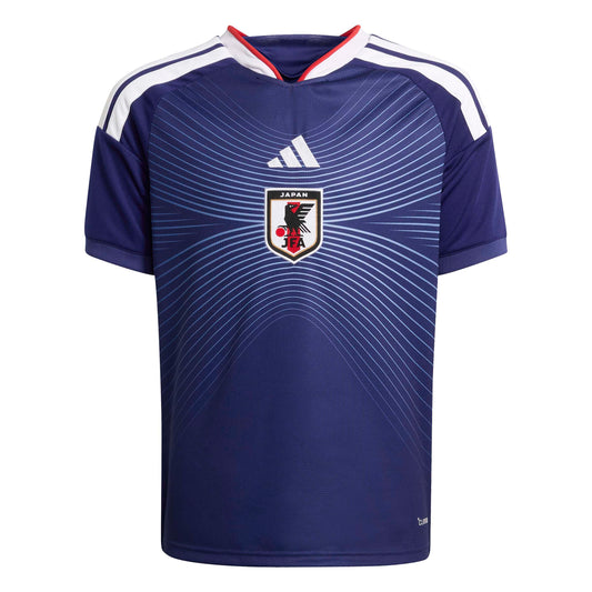 adidas Japan 26 Kids Home Jersey - Ash Blue