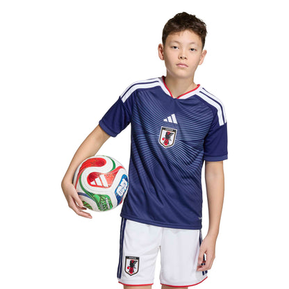 adidas Japan 26 Kids Home Jersey - Ash Blue