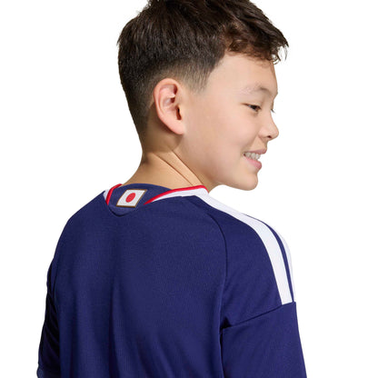 adidas Japan 26 Kids Home Jersey - Ash Blue