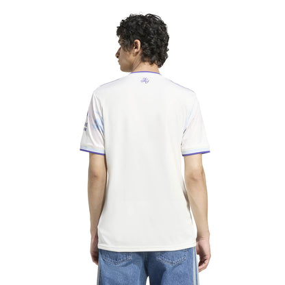 adidas Aston Villa FC 25-26 Third Jersey - Off White / Energy Ink