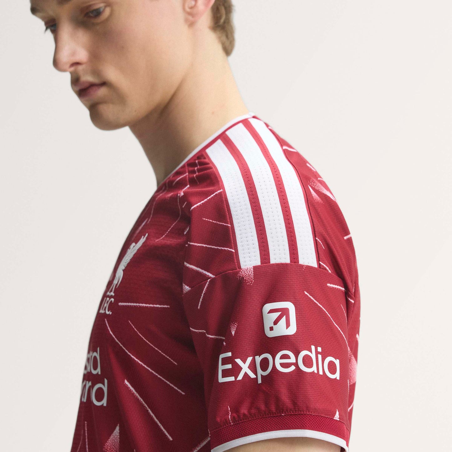 adidas Liverpool FC 25-26 Authentic Home - Active Maroon