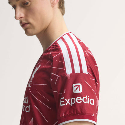 adidas Liverpool FC 25-26 Authentic Home - Active Maroon