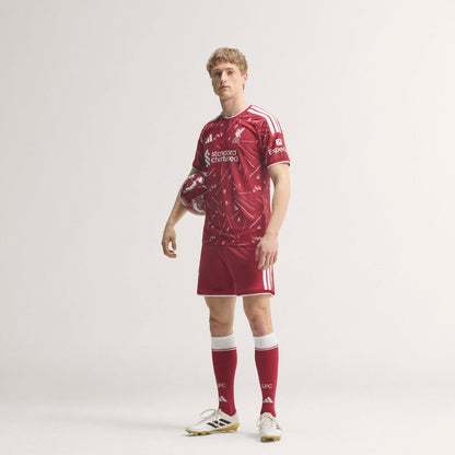 adidas Liverpool FC 25-26 Authentic Home - Active Maroon
