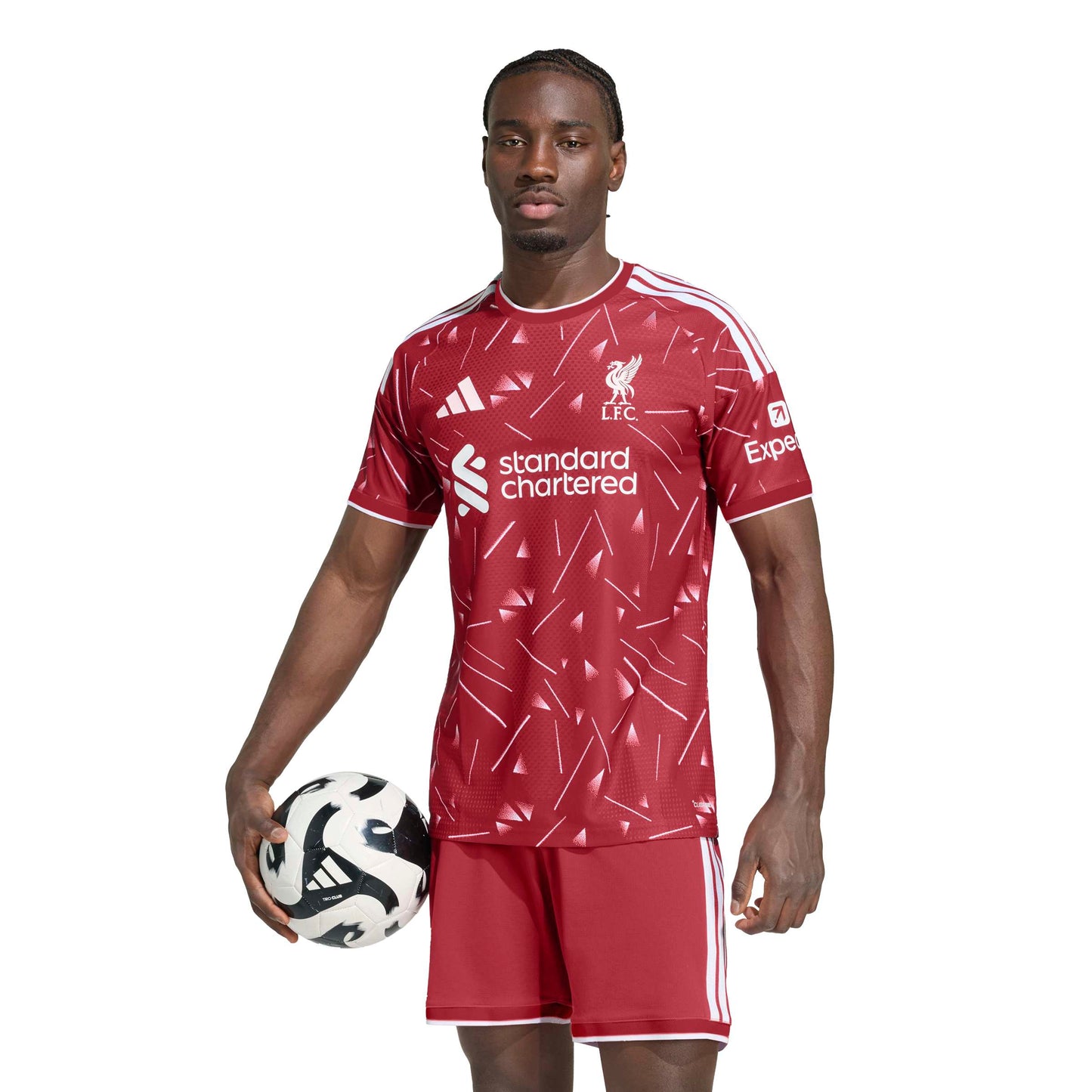 adidas Liverpool FC 25-26 Authentic Home - Active Maroon