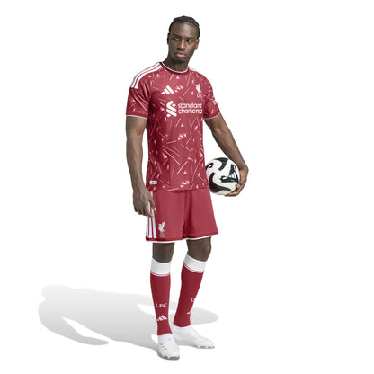 adidas Liverpool FC 25-26 Authentic Home - Active Maroon