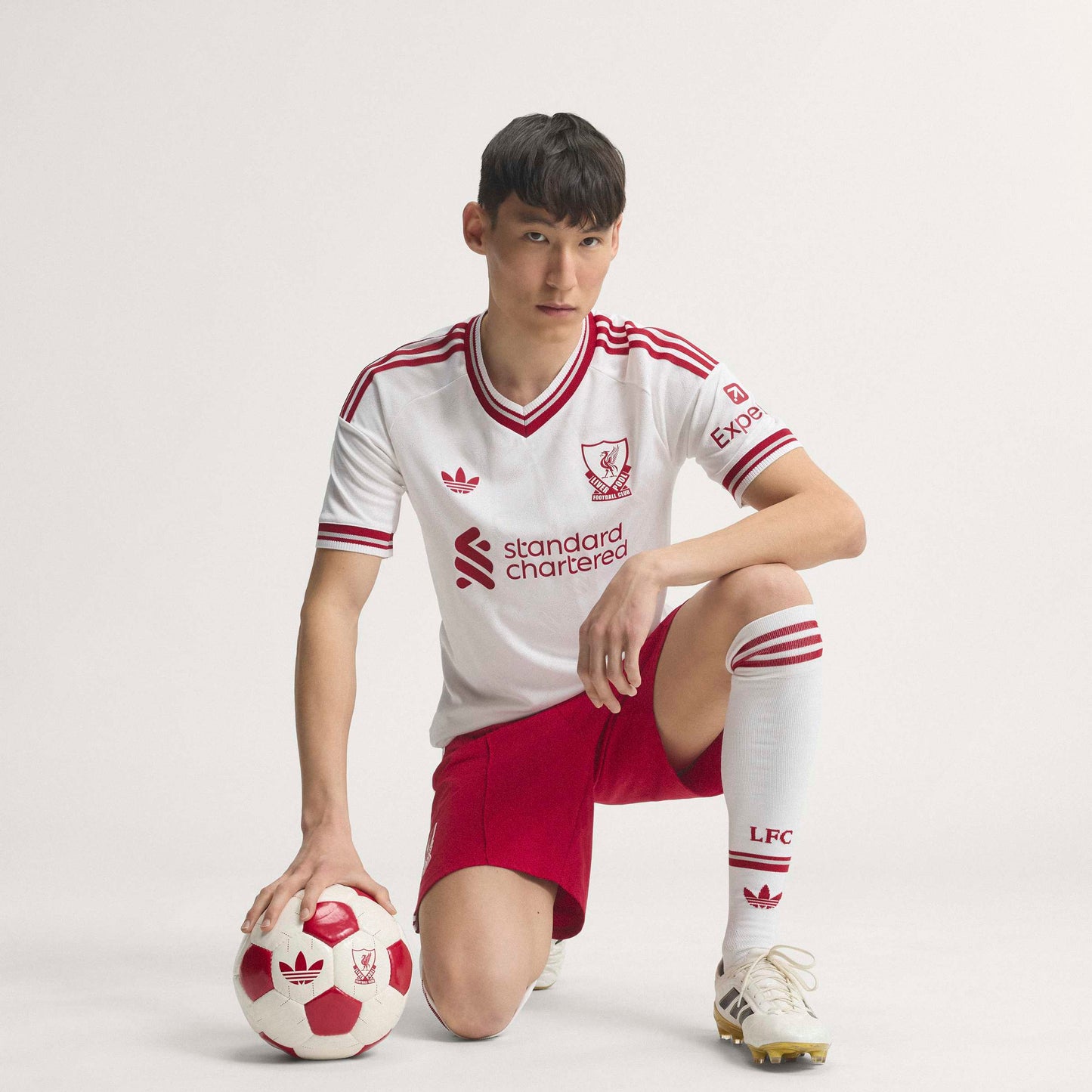 adidas Liverpool FC 26-27 Authentic Away Jersey - White