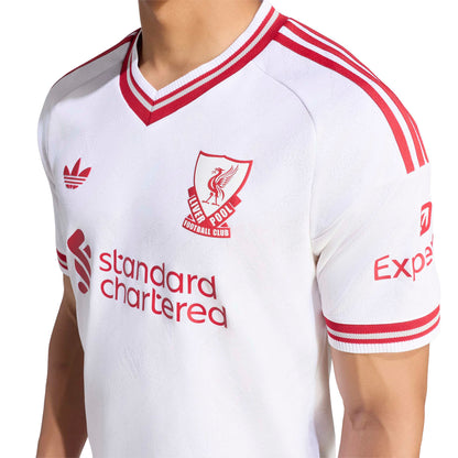 adidas Liverpool FC 26-27 Authentic Away Jersey - White