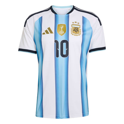 adidas Argentina 26 Home Messi Jersey - White / Sky Blue
