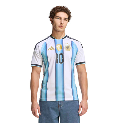 adidas Argentina 26 Home Messi Jersey - White / Sky Blue